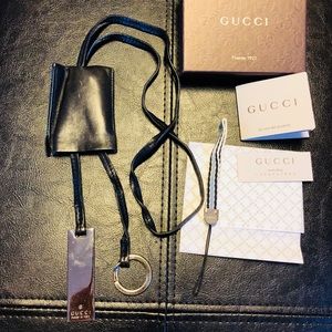 Authentic Gucci Keychain/phone accessory